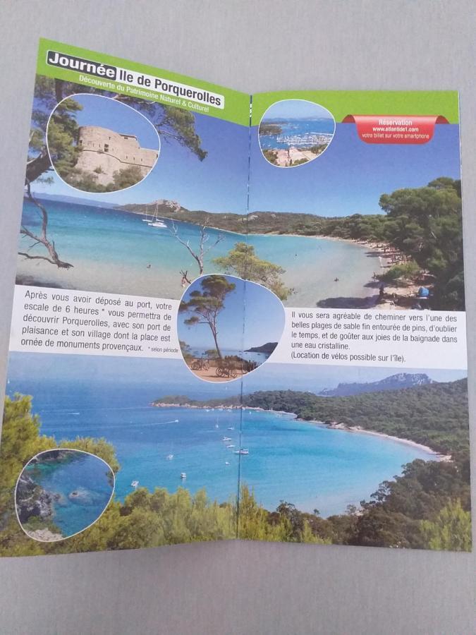 Joli studio res au calme en rez de jardin à Bandol. Esterno foto
